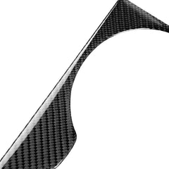 Car Carbon Fiber Rear Seat Speaker Decorative Sticker for Nissan GTR R35 2008-2016, Left and Right Drive Universal, Rear Seat Speaker