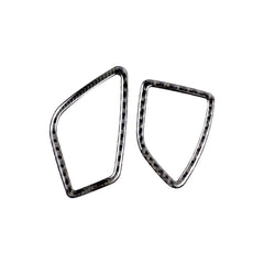 Carbon Fiber Car Instrument Air Outlet Decorative Sticker for BMW (F30) 2013-2018 / (F34) 2013-2017, Sutible for Left Driving, Instrument Air Outlet