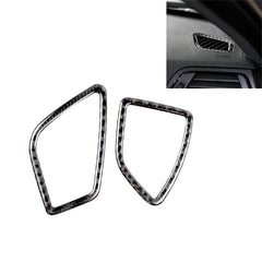 Carbon Fiber Car Instrument Air Outlet Decorative Sticker for BMW (F30) 2013-2018 / (F34) 2013-2017, Sutible for Left Driving, Instrument Air Outlet