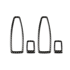 Carbon Fiber Car Lifting Panel Decorative Sticker for BMW F20 / F21 2012-2016 / F30 2013-2015 / F34 2013-2016, Lifting Panel