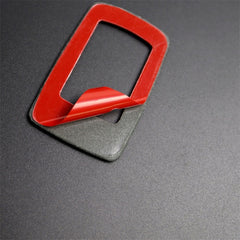 4 PCS Carbon Fiber Car Left Driving Lifting Panel Decorative Sticker with Folding for BMW E90 / 320i / 325i, Diameter: 35.8cm, Diameter: 35.8cm