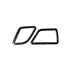 Carbon Fiber Car Instrument Air Outlet Decorative Sticker for BMW 5 Series F10 2011-2017,Sutible for Left Driving, Instrument Air Outlet