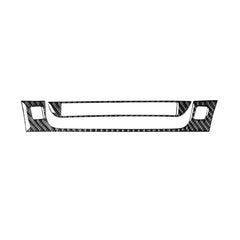 2 PCS Car Carbon Fiber Information Display Decorative Sticker for Mazda RX8 2004-2008, Left and Right Drive Universal, Information Display