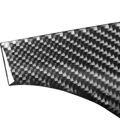 Car Carbon Fiber Dashboard Air Outlet Decorative Sticker for Mazda RX8 2004-2008, Left Drive, Dashboard Air Outlet