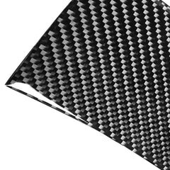 Car Carbon Fiber Storage Box Panel Decorative Sticker for Mazda RX8 2004-2008, Left and Right Drive Universal, Storage Box Panel
