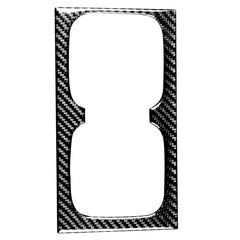Car Carbon Fiber Water Cup Holder Decorative Sticker for Honda Civic 8th Generation 2006-2011, Left and Right Drive Universal, Water Cup Holder