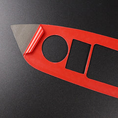 Car Carbon Fiber Window Buttons Panel Decorative Sticker for Mazda CX-5 2017-2018, Right Drive, Window Buttons Panel, Right Drive