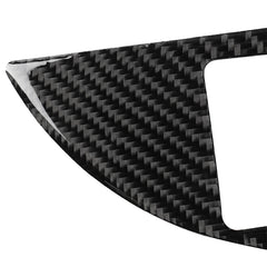 Car Carbon Fiber Water Cup Holder Panel Decorative Sticker for Lexus RX300 / 270 / 200T / 450h 2016-2019, Right Drive, Water Cup Holder Panel