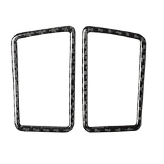 Car Carbon Fiber Dashboard Air Outlet Decorative Sticker for Lexus NX200 / 200t / 300h 2014-2021, Left and Right Drive Universal, Dashboard Air