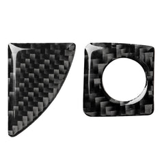 Car Carbon Fiber Glove Box Switch Decorative Sticker for Lexus IS250 300 350C 2006-2012, Right Drive, Glove Box, Right Drive