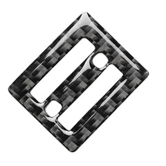 Car Carbon Fiber Middle Air Outlet Decorative Sticker for Lexus IS250 300 350C 2006-2012, Left and Right Drive Universal, Middle Air Outlet