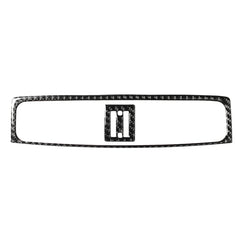 Car Carbon Fiber Middle Air Outlet Decorative Sticker for Lexus IS250 300 350C 2006-2012, Left and Right Drive Universal, Middle Air Outlet
