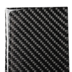 Car Carbon Fiber Water Cup Holder Panel Decorative Sticker for Lexus IS250 300 350C 2006-2012, Left and Right Drive Universal, Water Cup Holder Panel