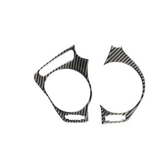 Car Carbon Fiber Big Left and Right Air Outlet Decorative Sticker for Lexus IS250 300 350C 2006-2012, Right Drive, Big Left and Right Air Outlet, Right Drive