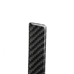 Car Carbon Fiber Passenger Seat Decorative Strip for Audi A6 S6 C7 A7 S7 4G8 2012-2018, Left and Right Drive Universal, Passenger Seat
