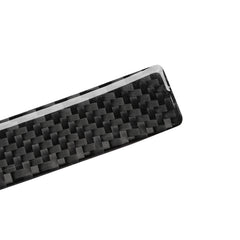 Car Carbon Fiber Passenger Seat Decorative Strip for Audi A6 S6 C7 A7 S7 4G8 2012-2018, Left and Right Drive Universal, Passenger Seat