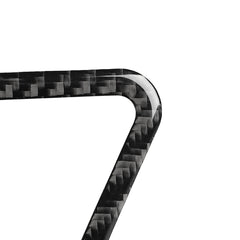 Car Carbon Fiber Ashtray Panel Decorative Sticker for Audi A6 S6 C7 A7 S7 4G8 2012-2018, Left and Right Drive Universal, Ashtray Panel