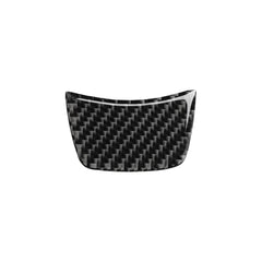 Car Carbon Fiber Steering Wheel Decorative Sticker for Audi A6 S6 C7 A7 S7 4G8 2012-2018, Left and Right Drive Universal, Steering Wheel