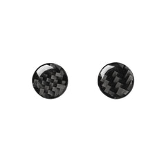 Car Carbon Fiber Air Conditioning Button Decorative Sticker for Audi A6 S6 C7 A7 S7 4G8 2012-2018, Left and Right Drive Universal, Air Conditioning Button