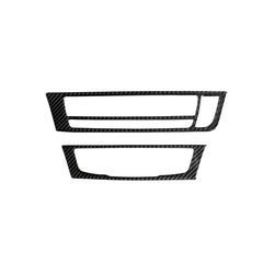 Car Carbon Fiber Air Conditioning CD Panel Decorative Sticker for Audi A6 S6 C7 A7 S7 4G8 2012-2018, Right Drive, Air Conditioning CD Panel, Right Drive