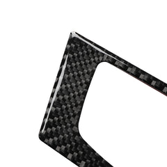 Car Carbon Fiber Air Conditioning CD Panel Decorative Sticker for Audi A6 S6 C7 A7 S7 4G8 2012-2018, Left Drive, Air Conditioning CD Panel, Left Drive