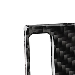 Car Carbon Fiber Air Outlet Adjustment Panel Decorative Sticker for Audi A6 2005-2011, Left Drive, Air Outlet Adjustment Panel, Left Drive