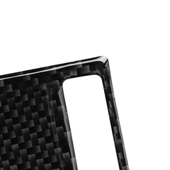Car Carbon Fiber Air Outlet Adjustment Panel Decorative Sticker for Audi A6 2005-2011, Left Drive, Air Outlet Adjustment Panel, Left Drive
