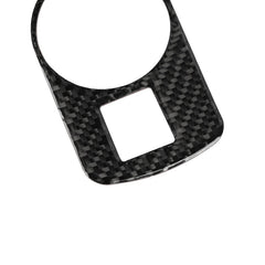 Car Carbon Fiber Headlight Switch Decorative Sticker for Audi TT 8n 8J MK123 TTRS 2008-2014, Right Drive, Headlight Switch, Right Drive