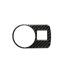 Car Carbon Fiber Headlight Switch Decorative Sticker for Audi TT 8n 8J MK123 TTRS 2008-2014, Left Drive, Headlight Switch , Left Drive