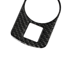 Car Carbon Fiber Headlight Switch Decorative Sticker for Audi TT 8n 8J MK123 TTRS 2008-2014, Left Drive, Headlight Switch , Left Drive