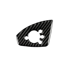 Car Carbon Fiber Door Button Decorative Sticker for Audi TT 8n 8J MK123 TTRS 2008-2014, Right Drive, B Style, Door Button, Right Drive B