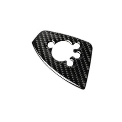 Car Carbon Fiber Door Button Decorative Sticker for Audi TT 8n 8J MK123 TTRS 2008-2014, Left Drive, B Style, Door Button , Left Drive B