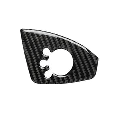 Car Carbon Fiber Door Button Decorative Sticker for Audi TT 8n 8J MK123 TTRS 2008-2014, Left Drive, A Style, Door Button, Left Drive A
