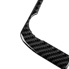Car Carbon Fiber Air Conditioning CD Panel Decorative Sticker for Audi TT 8n 8J MK123 TTRS 2008-2014, Left and Right Drive Universal, B Style, Air Conditioning CD Panel B