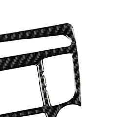Car Carbon Fiber Air Conditioning CD Panel Decorative Sticker for Audi TT 8n 8J MK123 TTRS 2008-2014, Left and Right Drive Universal, B Style, Air Conditioning CD Panel B