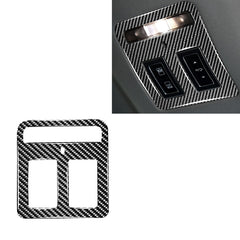 Car Carbon Fiber Reading Lamp Decorative Stickers for Jaguar F-PACE X761 XE X760 XF X260 XJ 2016-2020, Left and Right Drive Universal, Reading Lamp