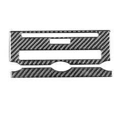 Car Carbon Fiber Central Control CD Panel Decorative Sticker for Land Rover Discovery 4 2010-2016, Left and Right Drive Universal, Central Control CD Panel