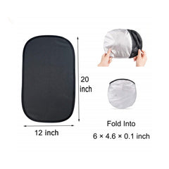 Car Net Yarn Sunscreen Electrostatic Window Sunshade Cover, Size: 51 x 31cm, Size: 51 x 31cm