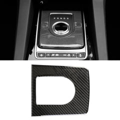 Carbon Fiber Car Gear Frame Decorative Sticker for Jaguar F-PACE, Gear Frame