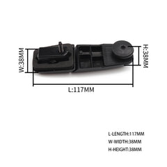 2 PCS Car Windshield Rear Liftgate Glass Hinge YL8Z78420A68BA for Ford, YL8Z78420A68BA