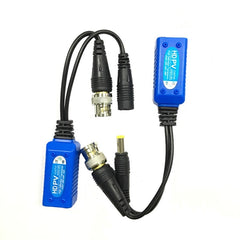 2 PCS Anpwoo 500PV Spliceable 2 in 1 Power + Video Balun HD-CVI/AHD/TVI Passive Twisted Transceiver, 500PV