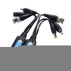 2 PCS Anpwoo 500PVA Spliceable 3 in 1 Power + Video + Audio Balun HD-CVI/AHD/TVI Passive Twisted Transceiver, 500PVA