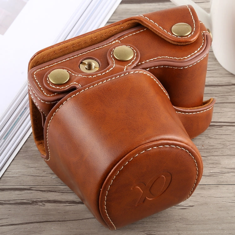 Full Body Camera PU Leather Case Bag with Strap for Sony A5100, For Sony A5100