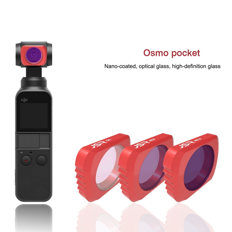 3 in 1  HD Slim CPL & CPL & ND8 & ND16  Lens Filter for DJI OSMO Pocket, CPL+ND8+ND16