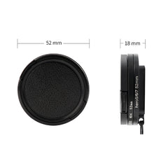RUIGPRO for GoPro HERO 7/6 /5 Professional 52mm 10X Close-up Lens Filter with Filter Adapter Ring & Lens Cap, 10X Close-up Lens