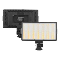 LED01 416 LEDs 3600LM Professional Vlogging Photography Video & Photo Studio Light for Canon / Nikon DSLR Cameras, 416 LED