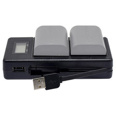 LP-E6 Digital Camera SLR Battery Digital LCD Charger for Canon Series, LP-E6
