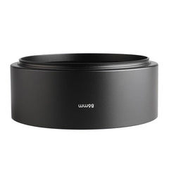 86mm Thread Type Straight Tube Full Metal Lens Hood Shade for Medium Telephoto Lens, 86mm x 86mm x 40mm