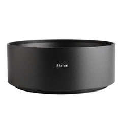 86mm Thread Type Straight Tube Full Metal Lens Hood Shade for Medium Telephoto Lens, 86mm x 86mm x 40mm