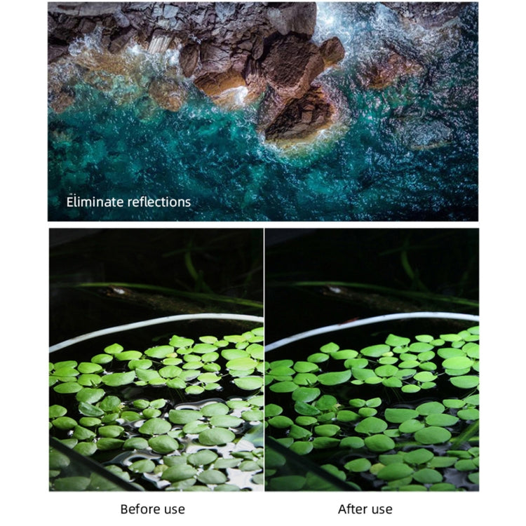 JSR KB Series CPL+ND8+ND16 Lens Filter for GoPro HERO13 Black /12 Black /11 Black /10 Black /9 Black, 3-in-1